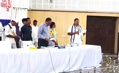Ysrcp Zptc Ramagovinda Reddy Was Unanimously Elected As Chairman Of Ysr Zilla Parishad