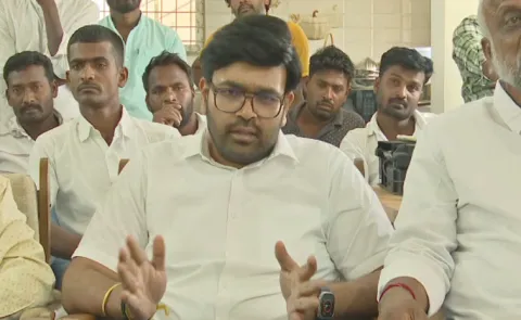 YSRCP MLC Bharat Slams TDP Govt Conspiracy Over MPP Elections In Kuppam