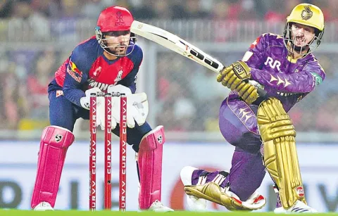 Kolkata Knight Riders beat Rajasthan Royals by 8 wickets