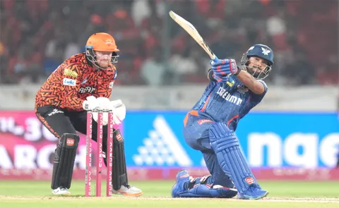 Nicholas Pooran Smashes Fastest Fifty Of IPL 2025 In Just 18 Balls