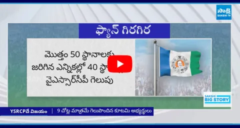 YSRCP Grand Victory In MPP And ZPTC Elections 2025