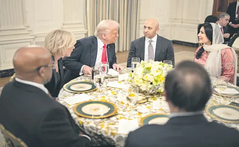 Donald Trump hosts Iftar dinner at White House