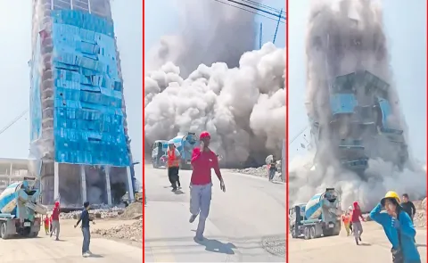 Huge earthquake topples buildings in Myanmar, Thailand
