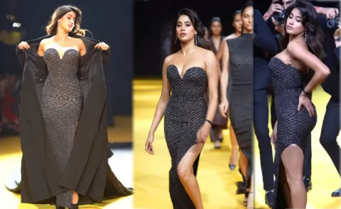Janhvi Kapoor Collaborate with Rahul Mishra For Lakme Fashion Week
