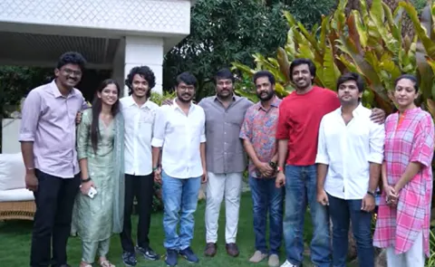 Megastar Chiranjeevi Praises Court Movie Team In his Home