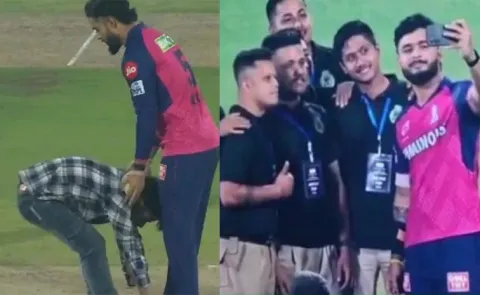 Fans slam Riyan Parags actions after IPL 2025 match