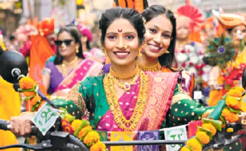 Ugadi 2025 celebrations across Maharashtra