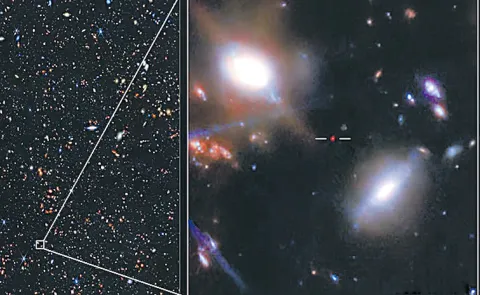 Webb telescope finds most distant galaxy that formed after the Big Bang