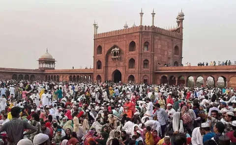 Delhi Jama Masjid to Mumbai Namaz on Occasion of Eid al Fitr