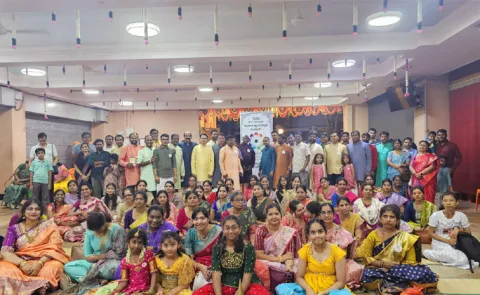 Ugadi celebrations Panchanga Shravan in Singapore