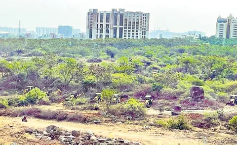 Advertising war between government and HCU over Kanche Gachibowli lands