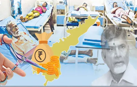 3500 crore dues have accumulated even under Aarogyasri