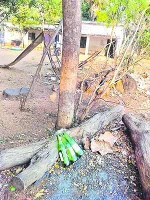 పాఠశాల.. కాదు పానశాల