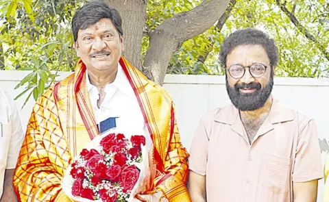 Actor Rajendra Prasad launches villian song from Police Vaari Hecharika