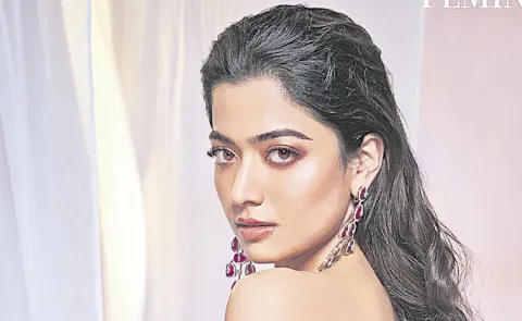 Rashmika Mandanna Shares Night Shoot Glimpse From Thama Sets