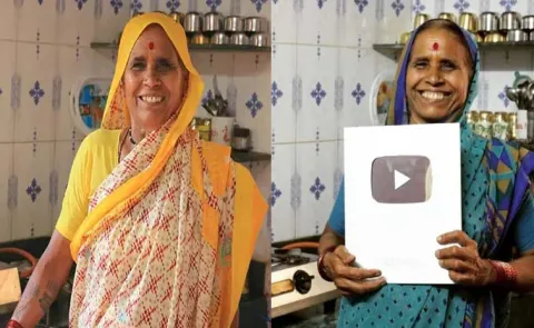 74-Year-Old Grandmother Aapli Aaji Became A YouTube Sensation