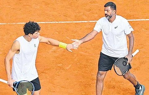 Bopanna pair in quarterfinals
