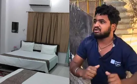 Saurabh caught filming woman bathing in Ayodhya Raja Guest House