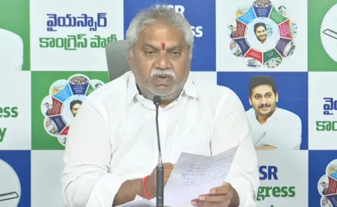 YSRCP :Leader Malladi Vishnu Takes On TDP Govt
