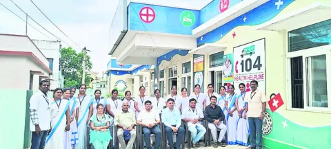 నగరంలో కేంద్ర బృందం పర్యటన