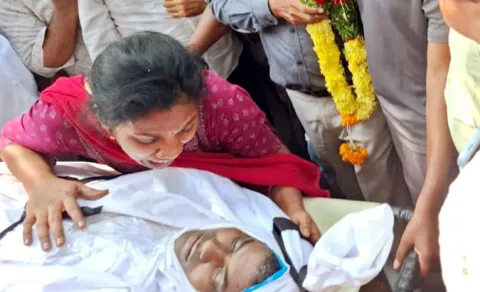 A man dead In nalgonda