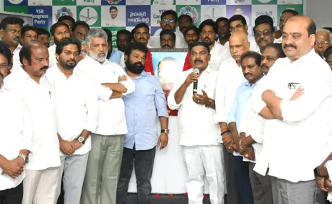 YSRCP Leaders Tribute To BR Ambedkar