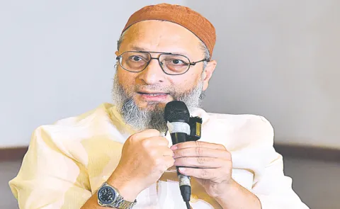AIMIM Leader Asaduddin Owaisi fires on Chandrababu, Nitish kumar