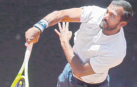 Balaji pair loses in semis