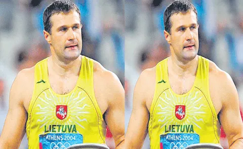 Mykolas Alekna Breaks Mens Discus World Record