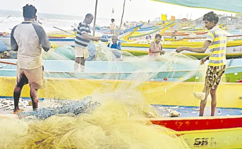 Marine fishing ban from April 14 to June 15 in Andhra Pradesh