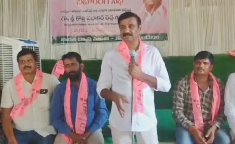 BRS MLA Kotta Prabhakar Reddy Takes On Congress Leaders