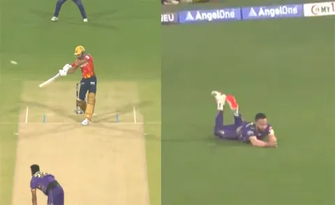 IPL 2025: Ramandeep Singh Takes A Stunning Catch To Dismiss Shreyas Iyer