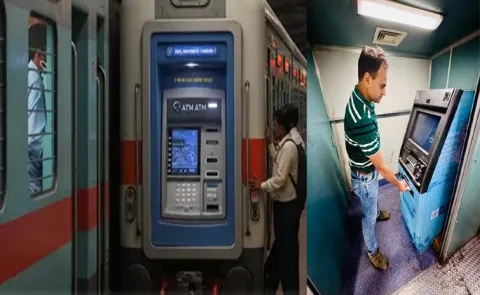Panchvati Express Becomes Indias First Train With ATM