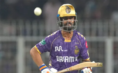 Ajinkya Rahanes Huge DRS Blunder Costs KKR defeat against Punjab Kings