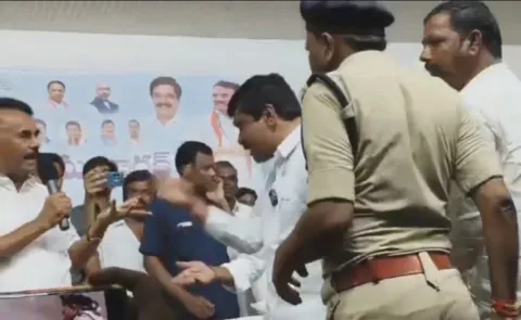 Argument Between Jupally Krishna Rao And Vemula Prashanth Reddy