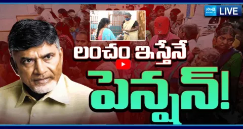Chandrababu Government Huge Scam In AP Pension Distribution 