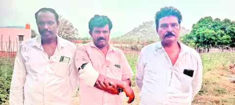 బోయకొండలో తమ్ముళ్ల తన్నులాట 