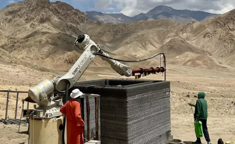 Simpliforge And IIT Hyderabad Set Benchmark With Worlds Highest On Site 3D Printed Structure in Himalayan Range
