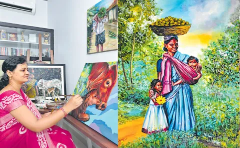Ambika Vurakaranam special story about her arts