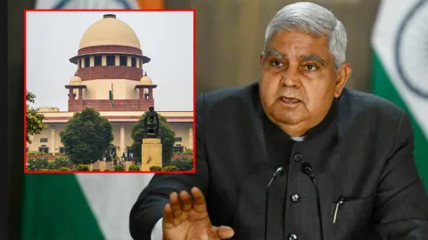 Vice President Dhankhar Reacts On SC Deadline for President Governor