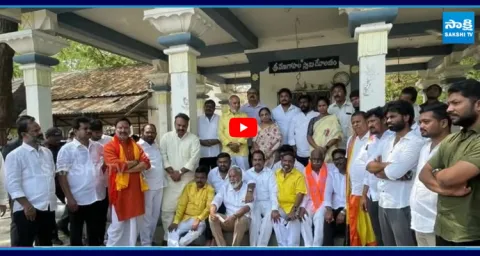 Devotees Fires on TDP Leaders Over Enter With Sandals in Tirumala 3