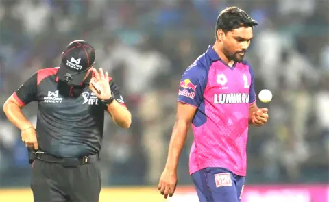 Sandeep Sharma Bowls 11-Ball Over, Joins Rare IPL Feat In RR Vs DC