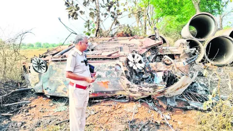 కల్వర్టును ఢీకొని.. 