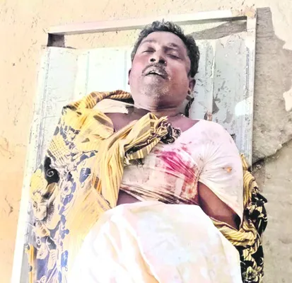 రోటావేటర్‌లో పడి కౌలు రైతు మృతి 