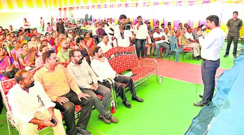 ● క్షేత్రస్థాయిలో అవగాహన కల్పిస్తున్న అధికారులు ● భూ సమ