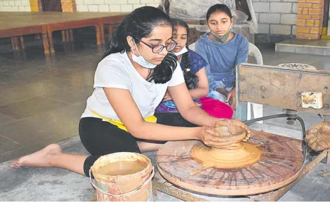 Summer Art Camp At Shilparamam Hyderabad