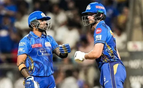 IPL 2025: MI Take Top Position In A Rare IPL Chasing Record, Surpass KKR With Win VS SRH