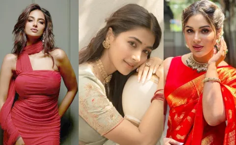 Meenakshi Chaudhary And Pooja Hegde Latest