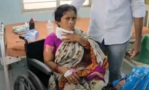 Husband Slits Wife's Throat with Blade 