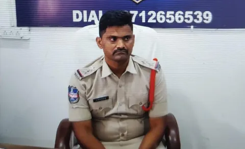 Mancherial SI arrested for spending 1.5 lakhs of seized amount